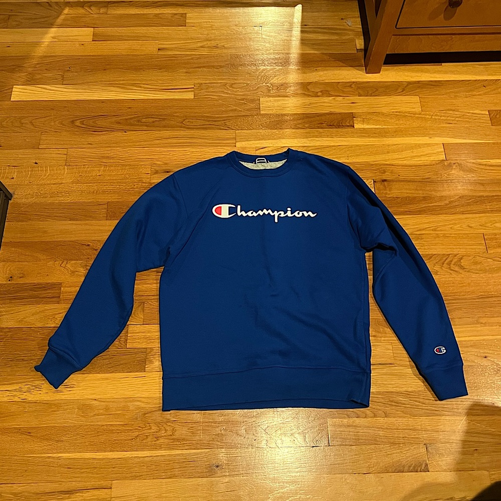 Mens champion crew neck sweatshirt